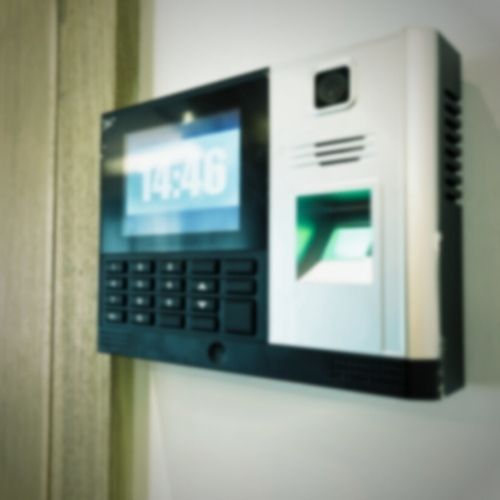Access Control - Card readers and biometric scanners