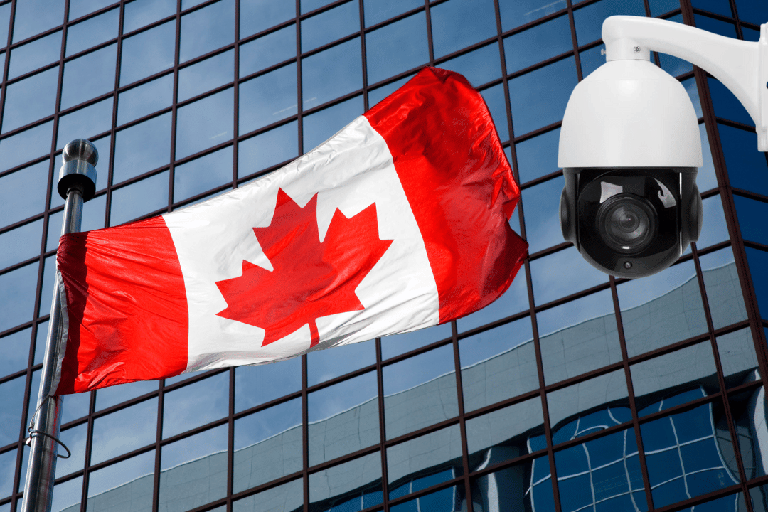 security camera day in canada