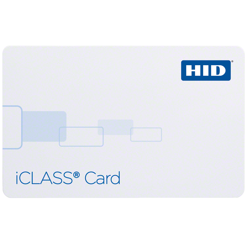 HID iCLASS 202x iCLASS + Prox Card