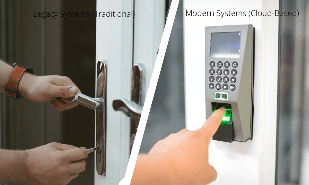 Traditional vs. Modern Systems: Legacy vs. Cloud-Based Access Control